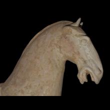 Terracotta figure of a horse